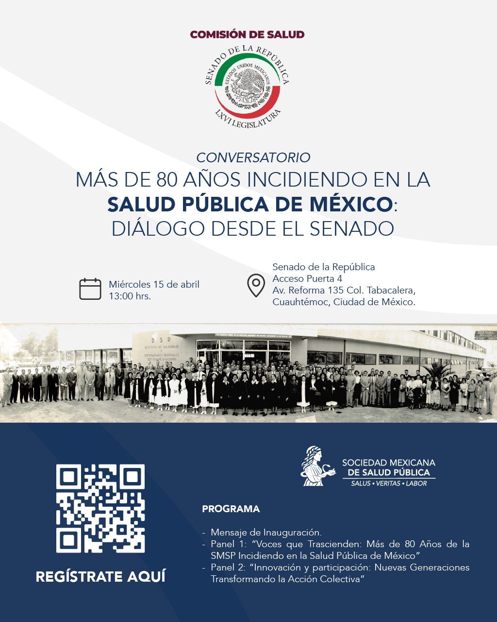 Sesión Conjunta ANMM y SMSP